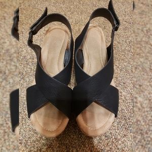 **3 for the price of 2** 8.5 Cork Wedges Like New!